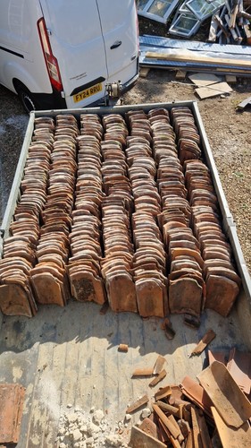 Reclaimed clay pantiles - reclaimed,