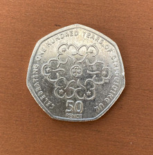 50p coin - 2010 Celebrating