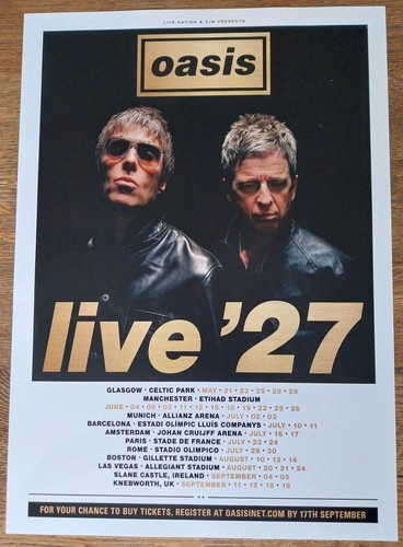 Oasis live band music - band,