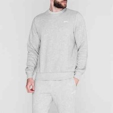Slazenger Men Fleece Crew Neck