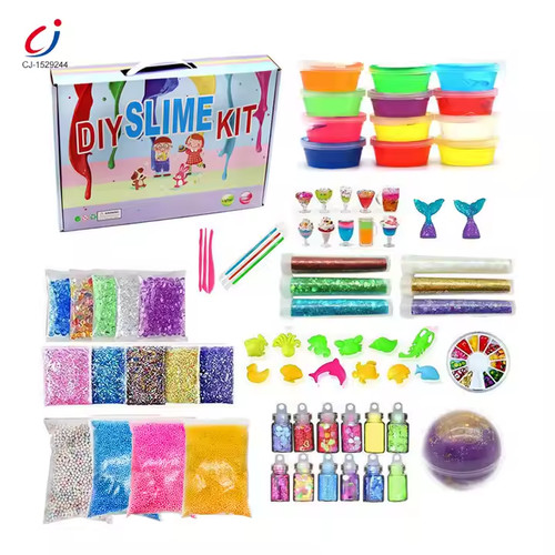 Slime jumbo set kit diy - ,