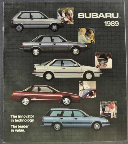 1989 subaru brochure - 1989,