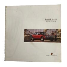 Rover 100 200 400 600 800 Mini Car Brochure All Models Superb Original '96