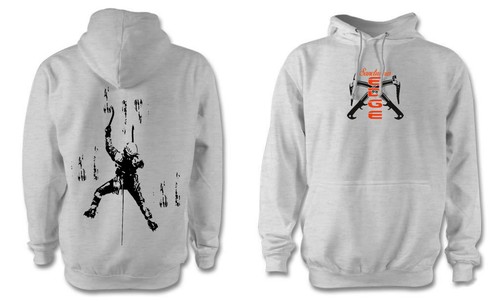 Sanctuaries edge hoody - edge, ice