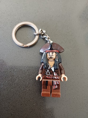 Lego jack sparrow keychain - lego,