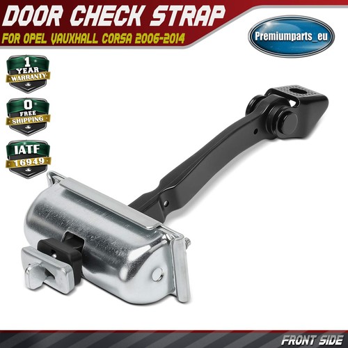 Door hinge stop check strap - hinge,