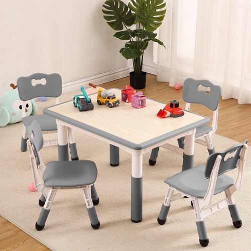Kids table and - 4, chairs