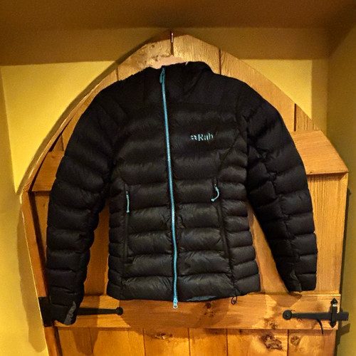 Rab women black hooded - black,