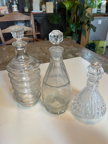 Glass decanters wine - wine, whisky