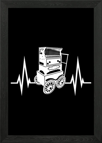 Barrel organ musician - barrel,