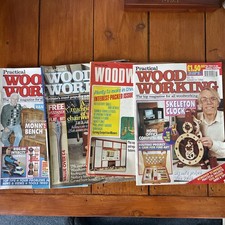 4 X PRACTICAL WOODWORKING