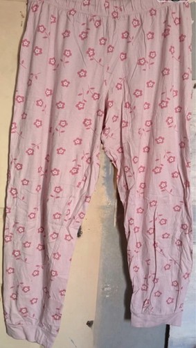 Pink floral bottoms - floral,