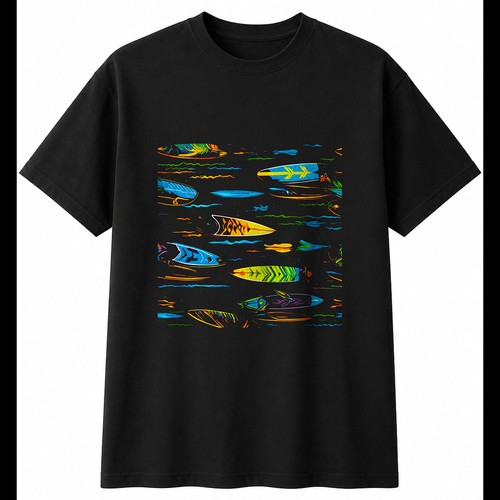 Neon surfboard with - surfboard,