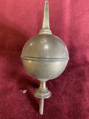 Antique brass ball and - antique,