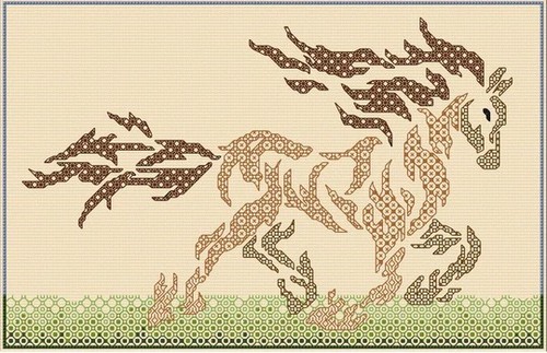 Doodlecraft blackwork kit - -,