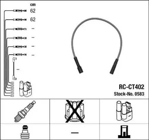 Ignition leads resistive - ignition,