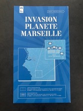 Invader Map #26 2020 -Invasion Planete Marseille. Space invader invasion