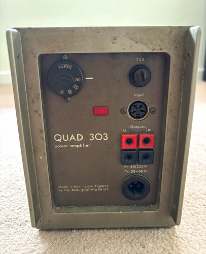 Quad 303 stereo - stereo, power