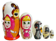 Russian Wooden Nesting Doll 5