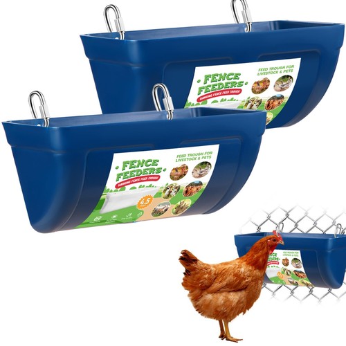 Fence feeder chicken - fence,
