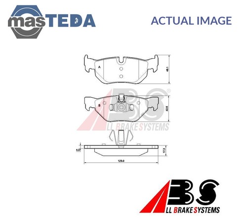 37437 brake pads set braking - brake,