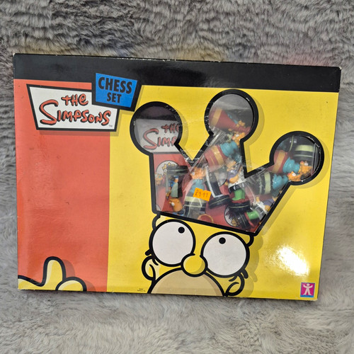 Vintage the simpsons chess - the, 3d