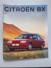 Citroen BX S2 1992-1993 UK Sales Brochure K4324 TXi TXD TZD Turbo GTi Estate