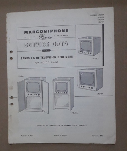 Marconiphone bands ii - marconiphone, i