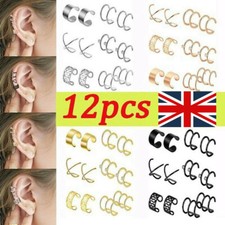 12Pcs Ear Cuff Earrings