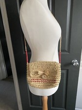 ZARA ‘BAGS COLLECTION’ GIRLS STRAW BAG BNWOT