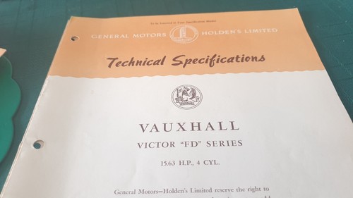 1960 vauxhall victor series - vauxhall, fd