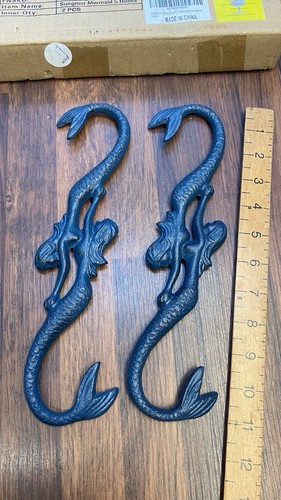 Sungmor mermaid wall hooks - mermaid,