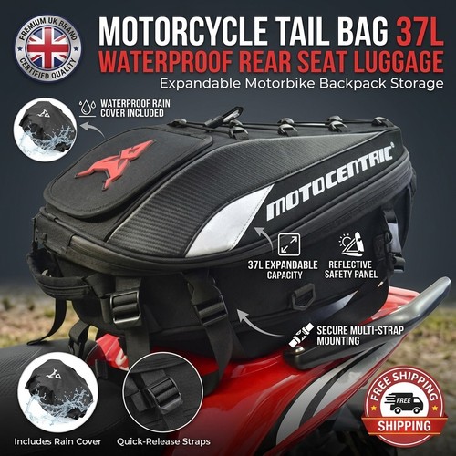 Motorcycle tail bag waterproof - motorcycle,