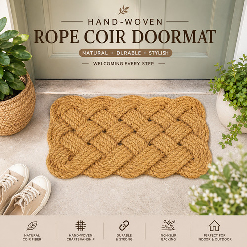 Coir door mat heavy - coir,
