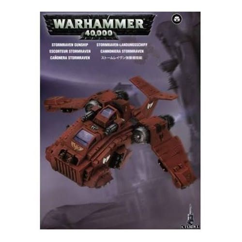Stormraven gunship miniatures - gunship,
