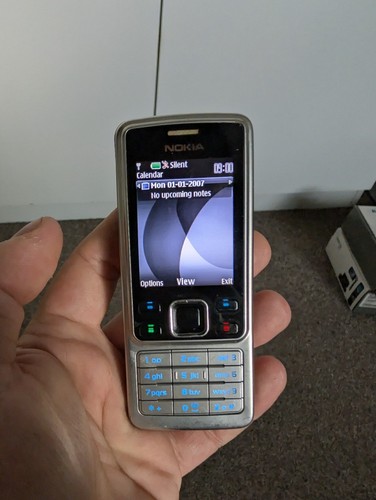 Nokia 6300 retro - retro, (2007)