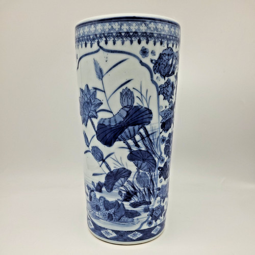 Vintage oriental chinese - vintage, blue