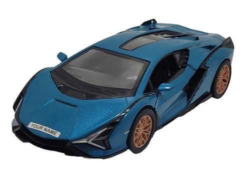 Lamborghini sian blue - blue, free