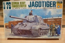 Fujimi 1/76 Jagdtiger, German Heavy Tank Destroyer.