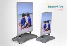 A1 WATERBASE PAVEMENT POSTER SIGN A-BOARD- SNAP FRAME SHOP DISPLAY STAND