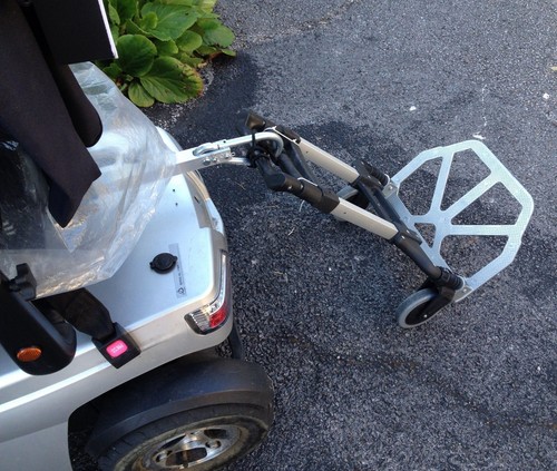 One handed mobility scooter - one,