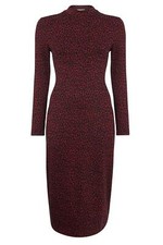 Whistles Burgundy Animal Print