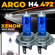 H4 100w Xenon Super White Headlight Bulbs Hid Car Halogen 472 P43t High Low 12v