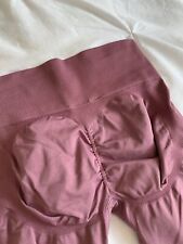 Bo+tee Bo And Tee Purple Pink Shorts Ruched Bum Scrunch Size Small