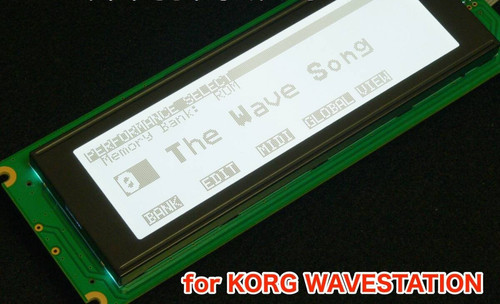 Korg wavestation white led - korg,