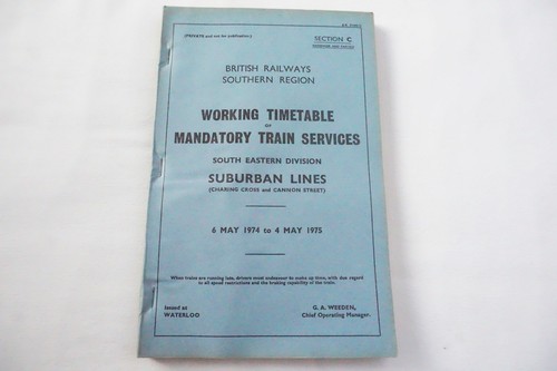 1974 southern region railway - southern,