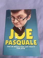 Joe Pasquale, Does He Really Talk Like That?, Programme, Flyer, Ticket, 2005