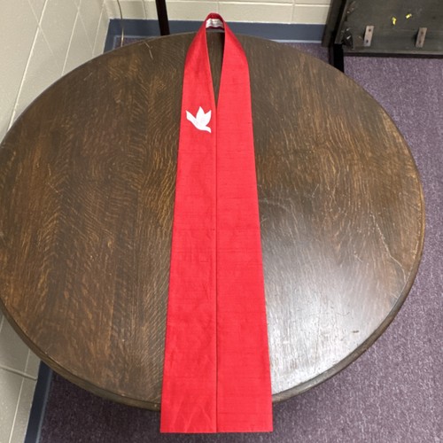 Serendipity clergy stoles - serendipity, red