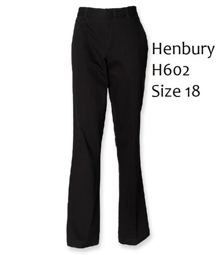 Ladies henbury trousers black - ladies,