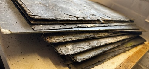 Edwardian slate roof tiles - 13,